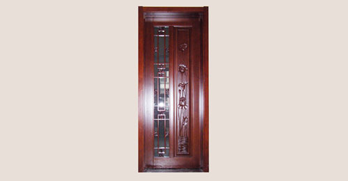 涵江卧室门选红木门中式风格还是白色好
